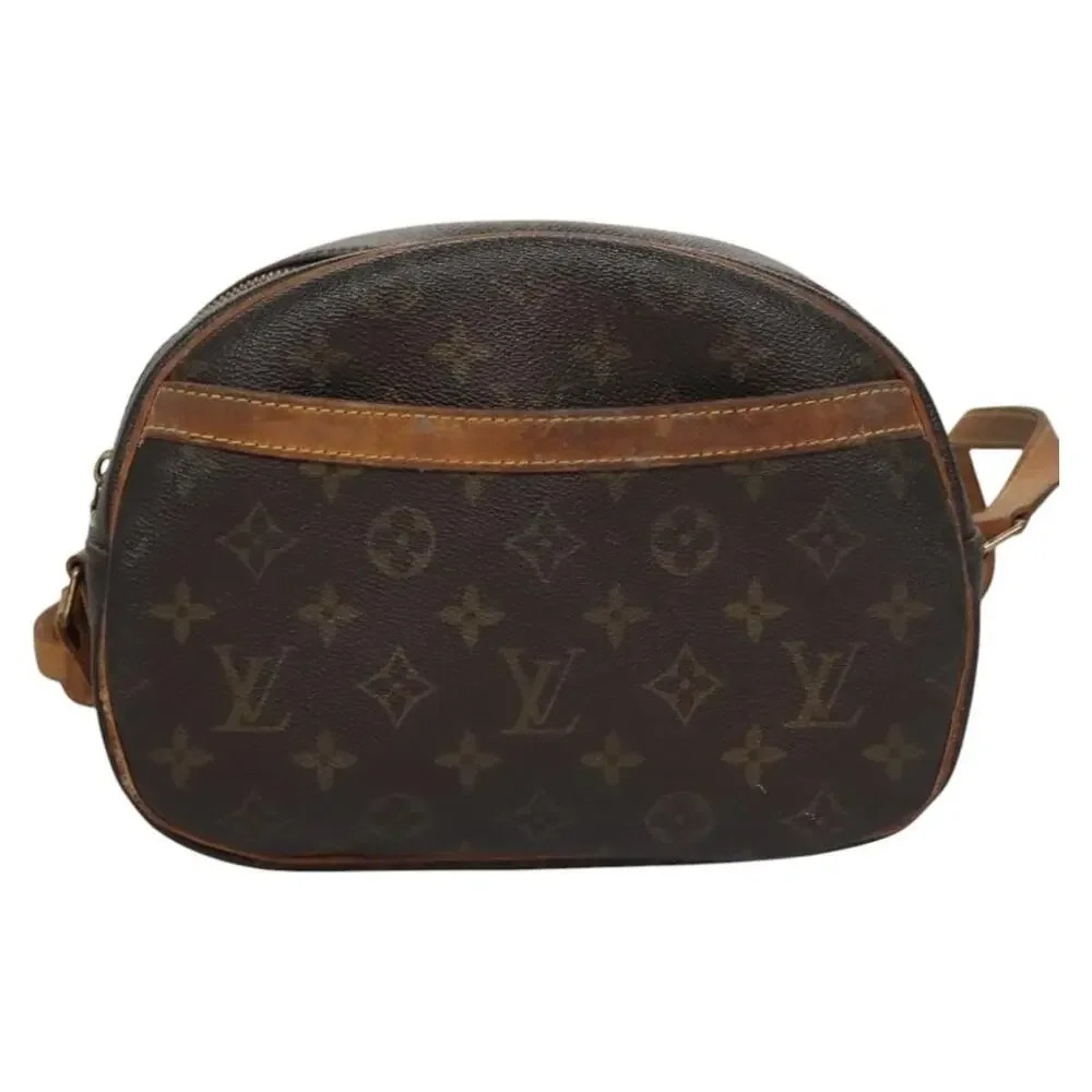 Louis Vuitton Monogram Blois Shoulder Bag Brown